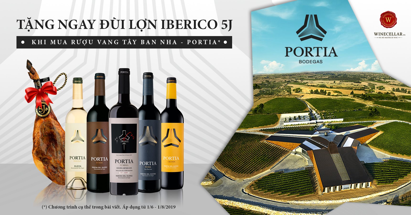 Bodegas Portia Wines Line Promotion - Phụ kiện rượu vang