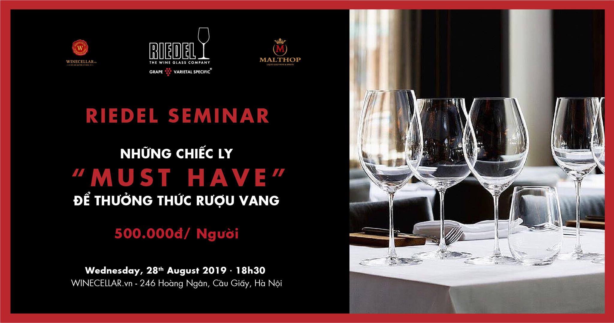 Hanoi | Riedel Seminar – Essential Riedel Glasses