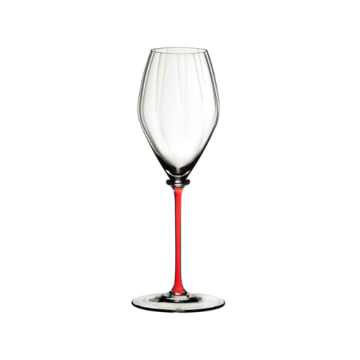 RIEDEL Fatto A Mano Performance Champagne Glass Red