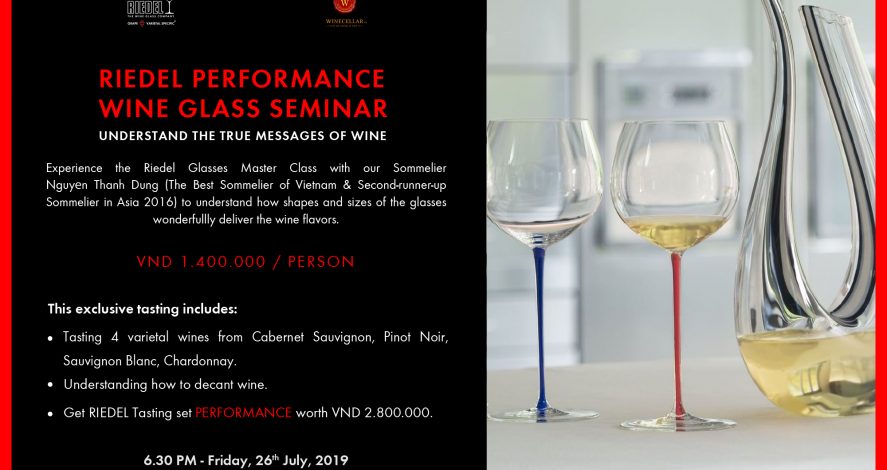 riedel wine glass seminar